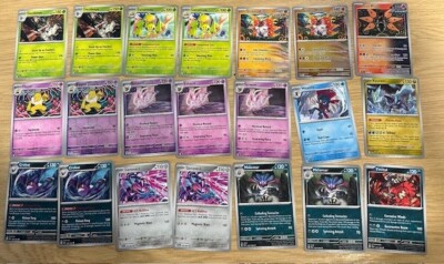 Pokémon Scarlet & Violet Shrouded Fable Uncommon Set