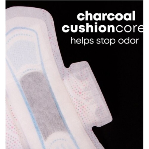 Ultra Thin Pads with Wings, Unscented, Overnight - Picture 2 of 3