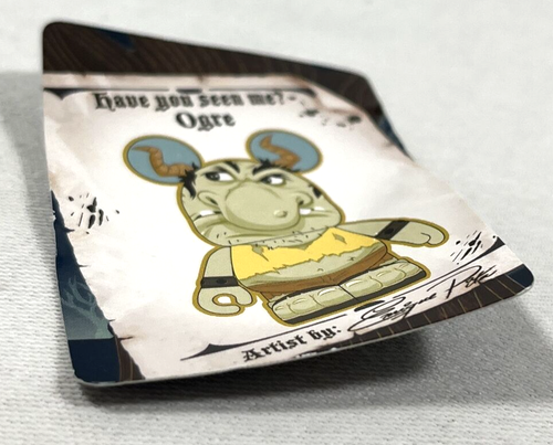 DISNEY VINYLMATION MYTHS & LEGENDS MEDUSA AND OGRE WITH BENT CARDS - Picture 7 of 19