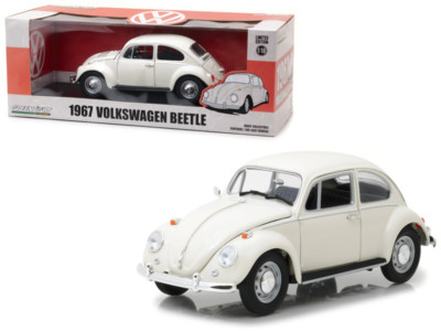 Greenlight 1967 Volkswagen Beetle Right Hand Drive White 1:18