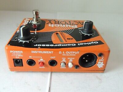 Aphex Model 1404 Punch Factory Optical Compressor Effects Pedal