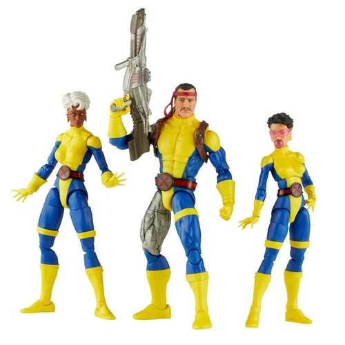 Hasbro X-Men 60th Marvel Legends Forge, Storm and Jubilee Action Figure
