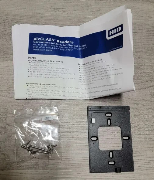 HID pivClass RPK40H Wall Switch Keypad Reader 921PHPNEK000UE eBay