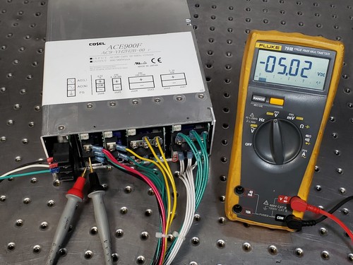 COSEL ACE900F 900W Laser Power Supply 4 Output 3.3V@60A, 24V@14A, 5V@7A Tested - Picture 5 of 9