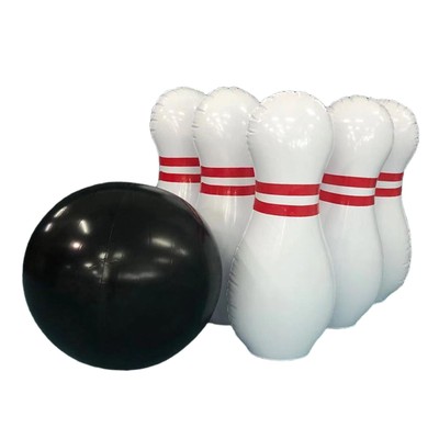 Kinder Bowling Set Spaß Sport Spiele aufblasbares Bowling Set Vorschulkind