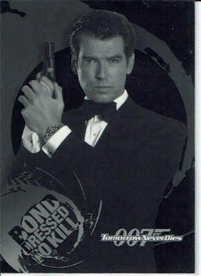 JAMES BOND TOMMOROW STIRBT NIE DRESSED TO KILL KARTE B1