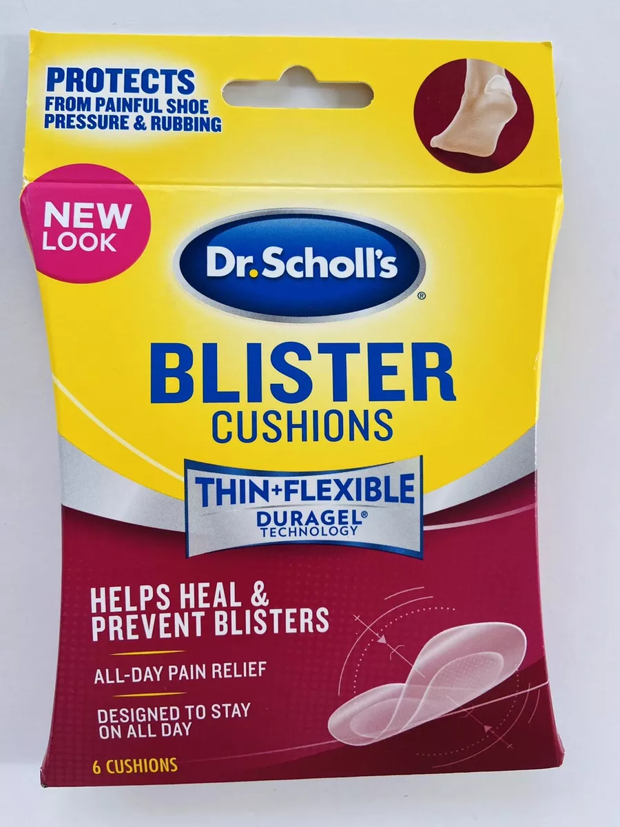 NEW Dr. Scholl s Blister Cushions Thin Flexible Duragel Set Of 6