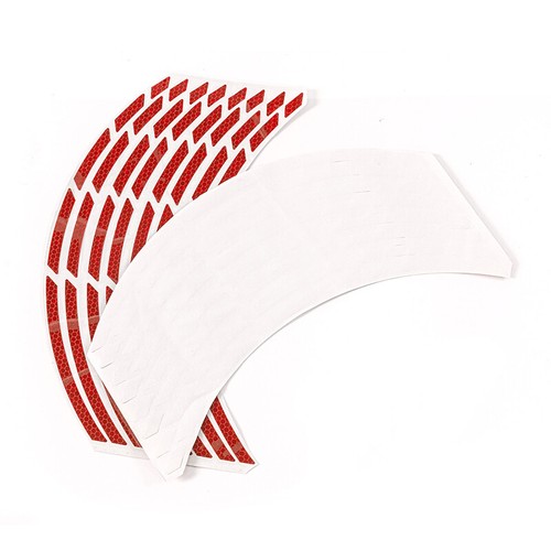 16PCS 17/18/19" Reflective Motorcycle Wheel Hub Rim Stripes Tape Decal Sticker - Picture 3 of 22