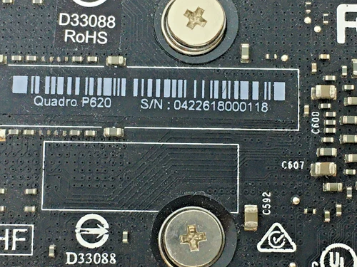 NVIDIA Quadro P620 2GB GDDR5 PCI-E Mini DisplayPort Professional Graphics Card - Picture 5 of 5