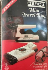 Osrow SD-03T-G Mini Portable Travel Iron Vintage