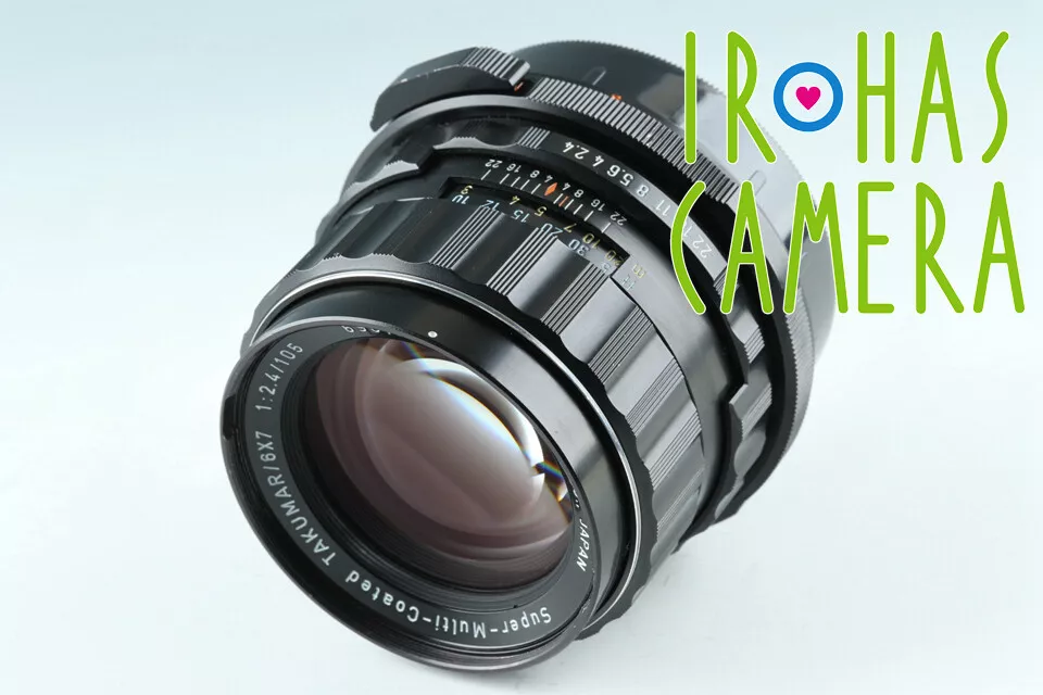 Asahi Pentax SMC Takumar 6x7 105mm F/2.4 Lens for Pentax 6x7 67