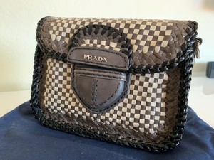 prada madras bag