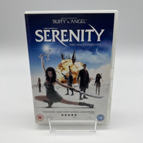 Serenity Nathan Fillion Jewel Staite UK Import DVD Region 2 - Picture 2 of 6