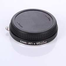 Adattatore da obiettivo LEICA M a Micro 4/3 per Olympus EPL7 EM5 Mark II EPL5 EM10 EM1