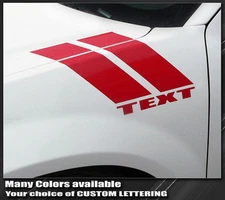 Dodge Avenger Fender Hash Side Stripes Decals 2008 2009 2010 Pro Motor