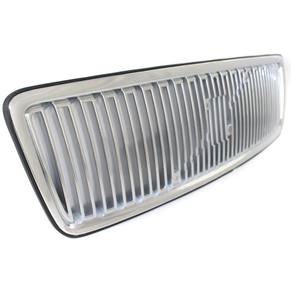NEW FRONT GRILLE CHROME SHELL WITH SILVER INSERT PLASTIC FOR 1998 VOLVO S70 V70 Foto 4 de 4
