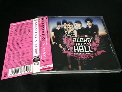Aloha from Hell No More Days to Waste Japan Promo OBI CD (Columbia 2009)
