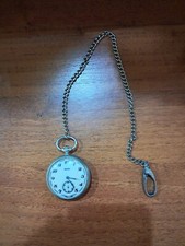 Vintage Soviet pocket watch "Molnjia" /Lightning Tale of the Urals 1950s