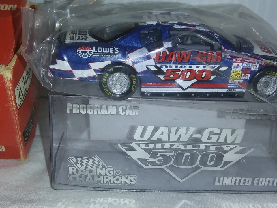 Lot of 4 Vintage Nascar Matchbox Bristol, Coca Cola 600, Earnheart - Image 3 of 4