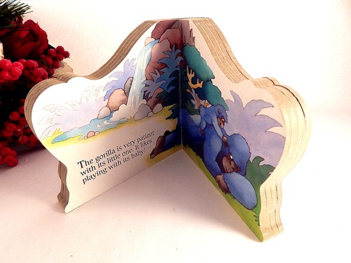 Gorilla Chunky Book Jungle Animal Family Childrens Picture Story Fabio Visintin - Picture 4 of 6