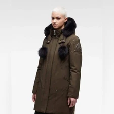 MOOSE KNUCKLES Original Stirling Parka Fur Coat Jacket  - NWT Small