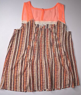 NWT Miss Me Women s Blouse Top Psychedelic Boho Sz. S