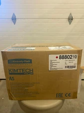 Kimtech 88802-10 White Coveralls - Large - Box of 25
