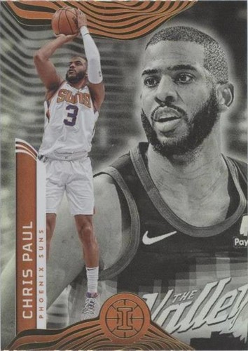 2021-22 Panini Select Chris Paul Blue Shimmer #156 Suns | eBay