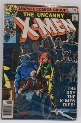The X-Men #114 Marvel Comics October 1978 Bagged and boarded