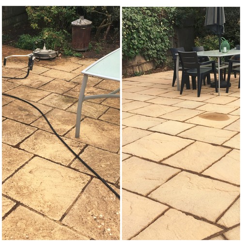 Oasis Patio / Masonary Cleaner (100g enough for 5 litres) revives; removes algae - Picture 6 of 8