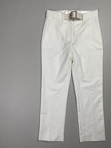 Moncler Pantalone Ladies Belted Dress Pants Trousers Size 40 - Picture 2 of 24