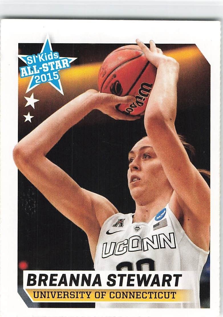 2015 Sports Illustrated for Kids Breanna Stewart RC - UCONN