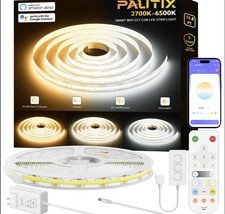 PAUTIX Smart COB LED Strip Lights App Alexa Music Sync Dimmable