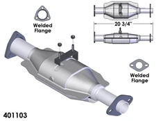 Catalytic Converter for 1992-1993 Suzuki Sidekick