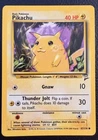 Pikachu 87/130 Base Set 2 Pokemon Card WOTC Vintage Pristine