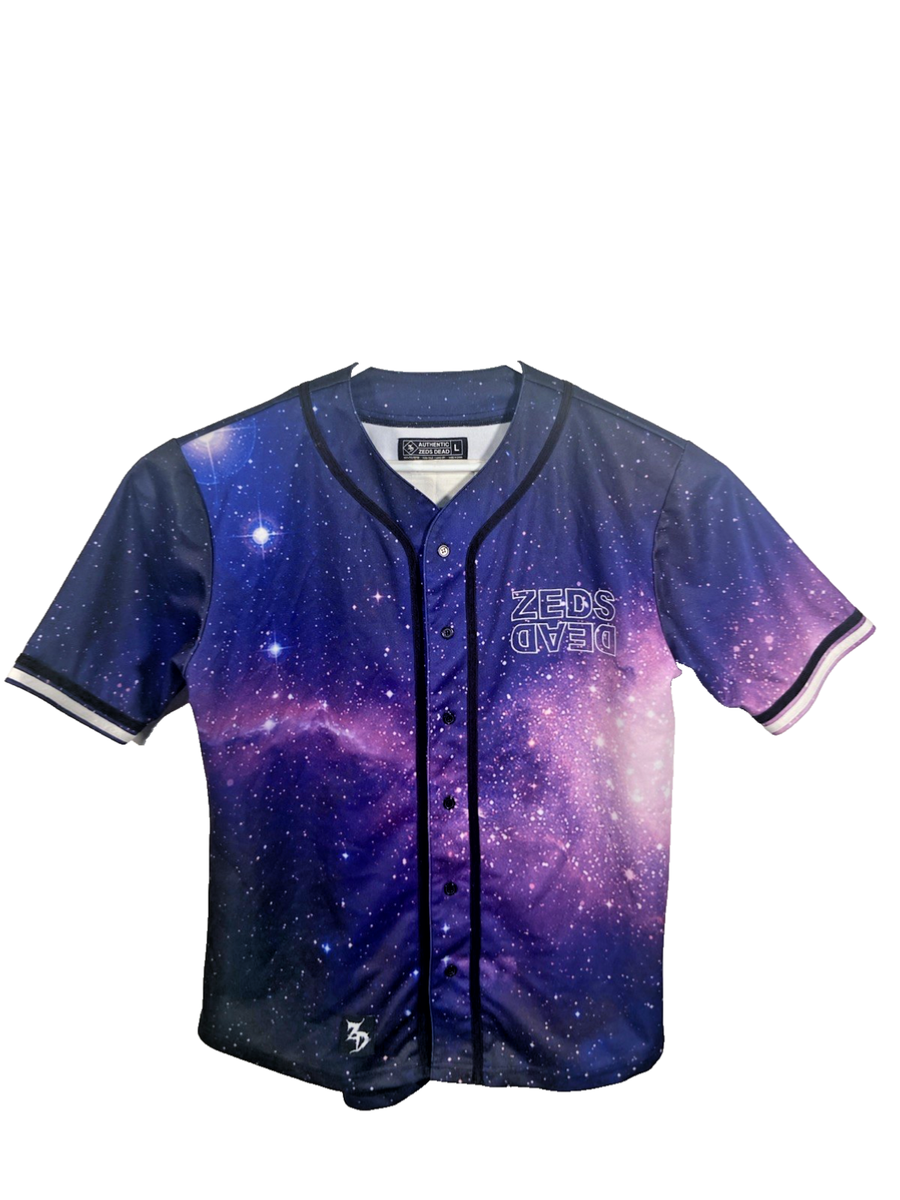 Rare Zeds Dead Galaxy EDM Authentic Baseball Jersey Cosmic Merch