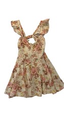 Flirty Cottage Core Floral Whimsy Tea Dress | Medium | Forever 21