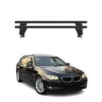Menabo DachträGer GrundtäGer FüR Bmw 5Er F11 Touring 2009-2017 50Kg Alu Schwarz