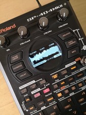 Solid Black Custom Skin for the Roland SP-404 MK2 Sampler