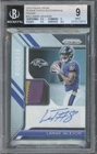 2018 Panini Prizm Silver #20 Lamar Jackson /99 Auto Patch RC Mint BGS 9 10 Auto