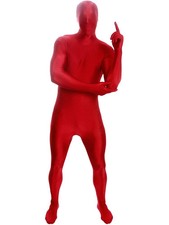 Classic Maroon Morphsuit Adult's Costume XX-Large