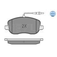 Meyle BremsbeläGe Bremsbelegsatz Vorne FüR Peugeot 807 Expert CitroëN C8