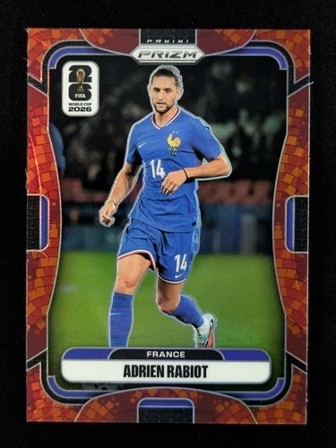 Adrien Rabiot 2026 Panini Prizm Adrien Rabiot #38