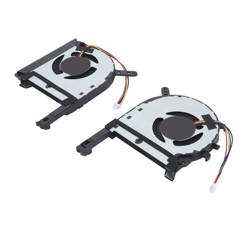 2x Laptop CPU GPU Cooling Fan 4 Pin Silent Efficient Replacement Laptop Cooli FY - Afbeelding 23 van 24