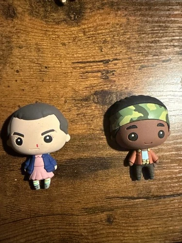 3D Foam Magnet Stranger Things Lucas Sinclair Eleven Blind Bag Figural