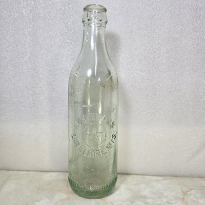 Joe Evens Bottling Eau Claire Wisconsin Soda Pop Bottle