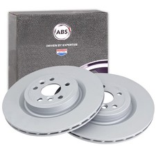 2x A.B.S. BREMSSCHEIBEN 325mm HINTEN passend für JAGUAR F-PACE I-PACE XE XF