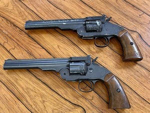 Lot Of 2 Bear River CO2 BB Revolvers (Untested, No Shells) Model B1502