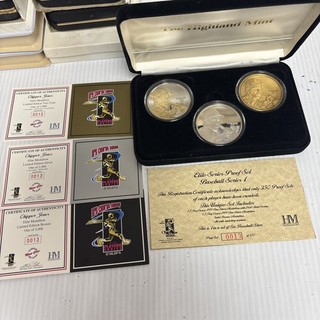 Elite Medallion Set Chipper Jones .999 Fine Silver Proof Set #/350