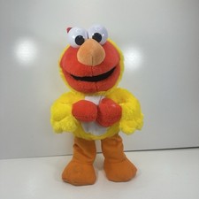 Chicken Dance Elmo Plush Animated Sesame Street 13" Tall Works Sings and Dances